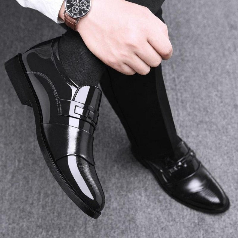 Fashionable and Versatile Men Formal Leather Shoes Business Casual