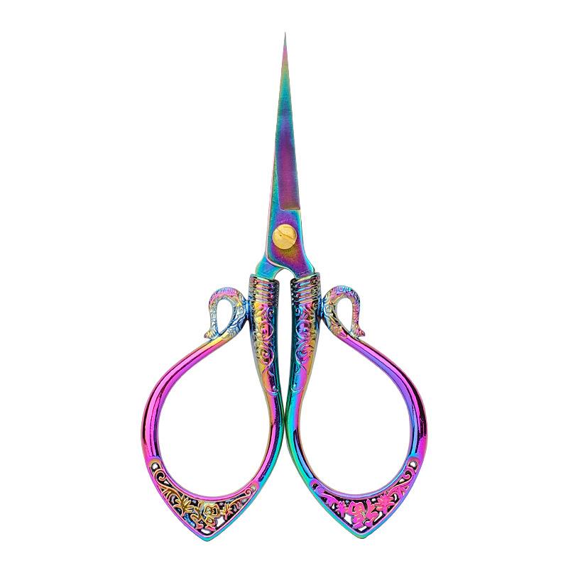 Retro Sewing Needlework Scissors Stainless Steel Yarn