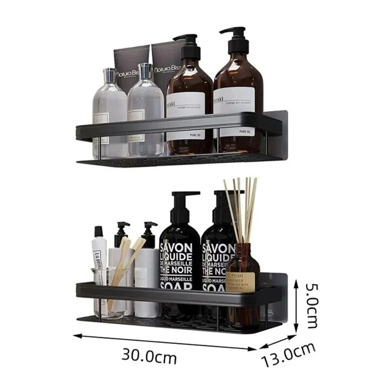 Bathroom Shelf Makeup Storage Organizer Shampoo Rack