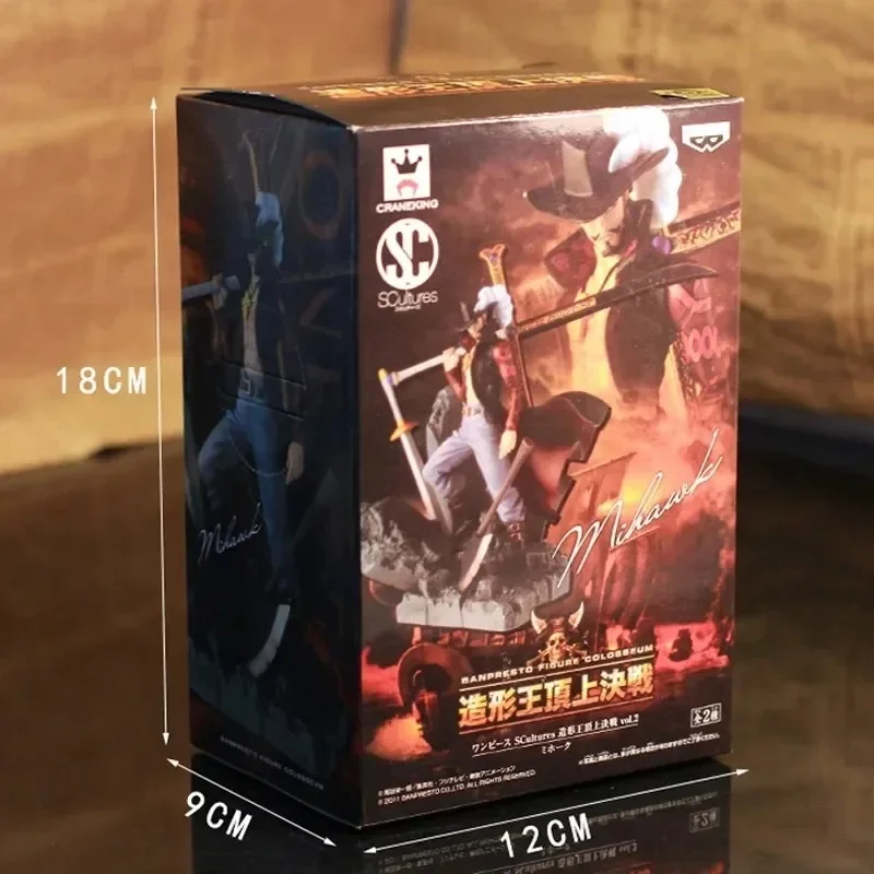 15CM ONE PIECE Figures Eagle eye Dracule Mihawk Anime Figure