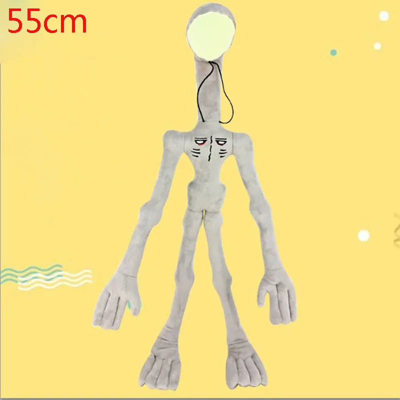 55CM Bendable Siren Head Plush Toys Office Decoration