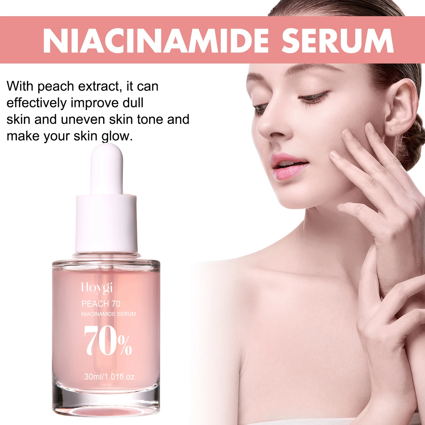 Peach 70% Niacinamide Facial Serum