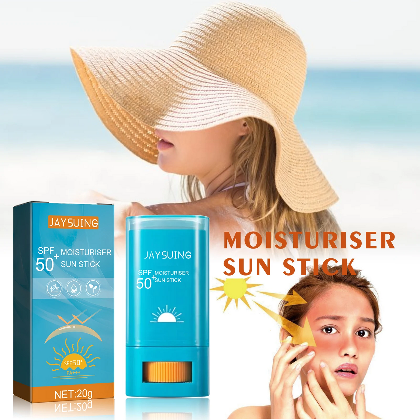 Moisturiser Sun Stick SPF50+ UV Protection
