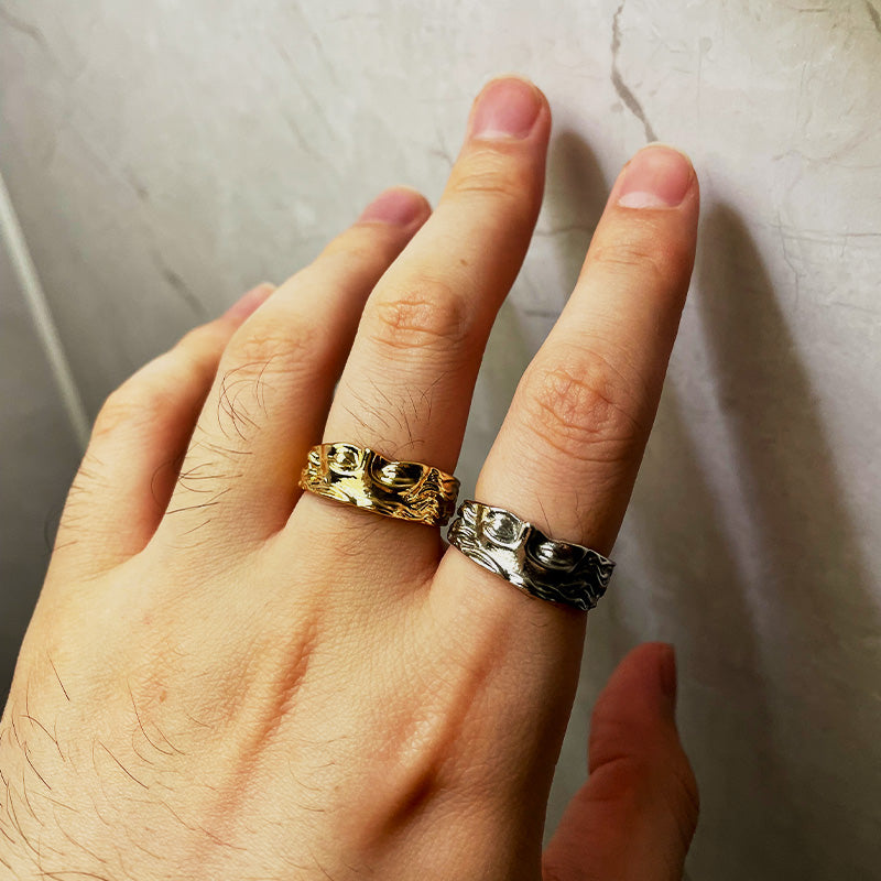 Retro Half Face Venus Ring For Men Women