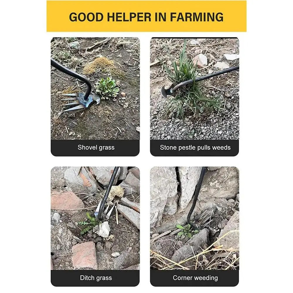 4 Teeths - Multifunctional Hand Weeder for Garden