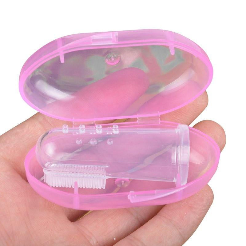 Soft Finger Toothbrush Baby Kid Oral Cleaning Teeth