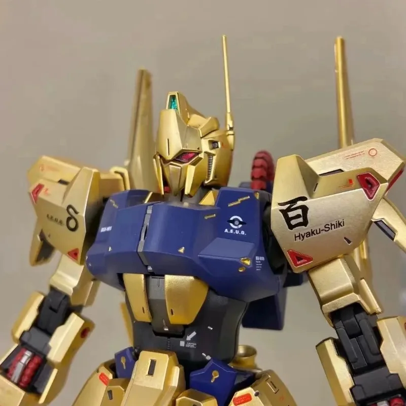 JMS Hayaku Shiki HG 1/144 MSN-00100 REVIVE Electroplate Gold Model