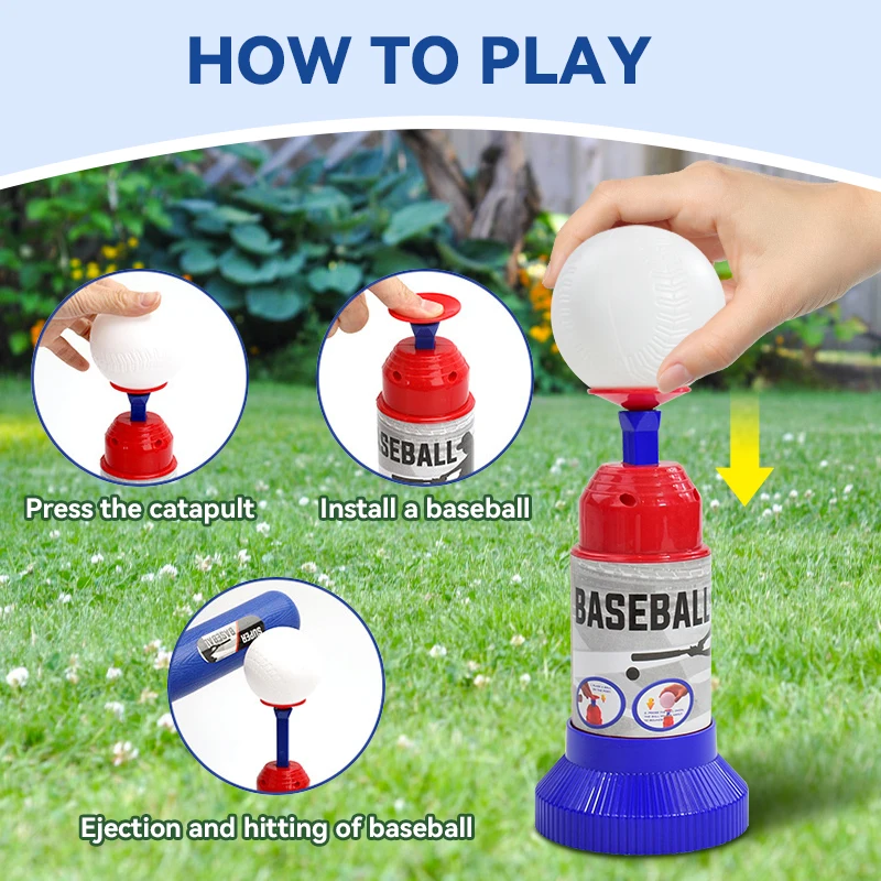 Children Baseball Ball Toys Games for 3+Year