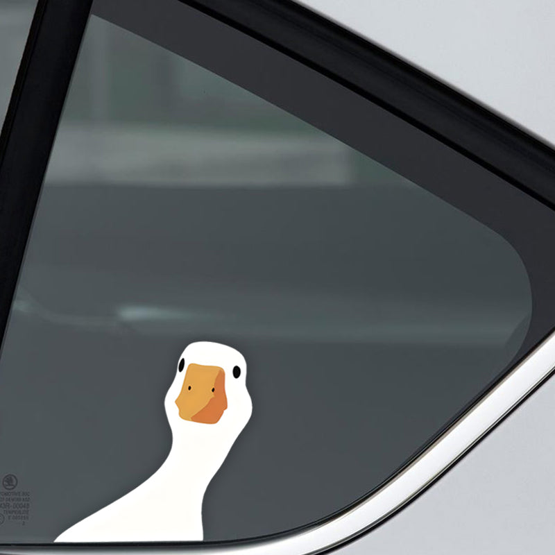 Weatherproof Vinyl Duck Decal - Add Charm to Your Car or Truck