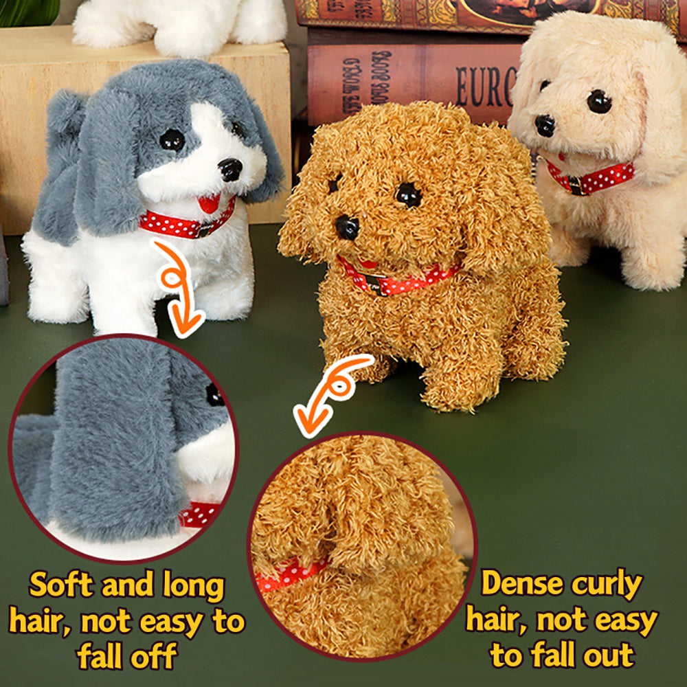 Styles Realistic Plush Simulation Smart Dog Children Toy