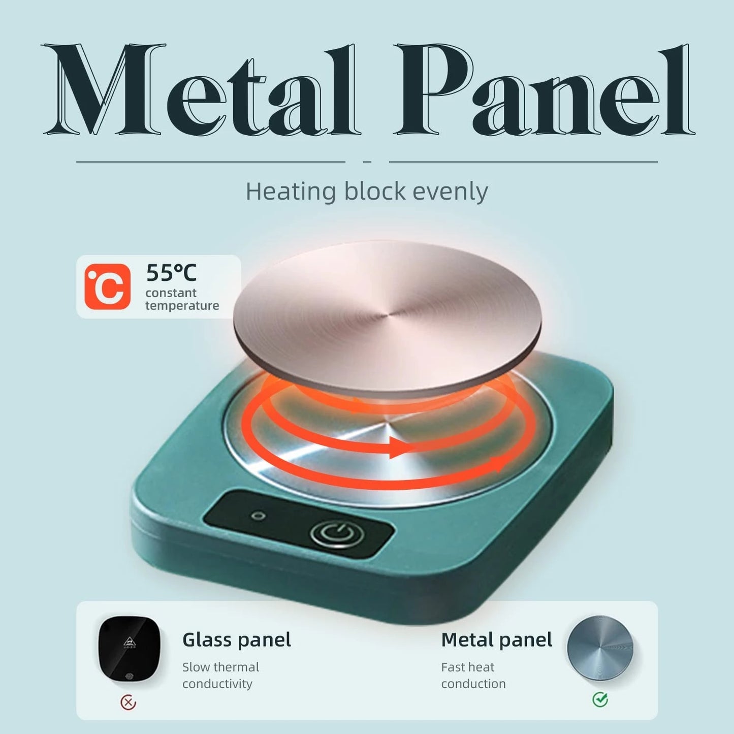 Electric Mug Warmer Milk Tea Water Heating Pad