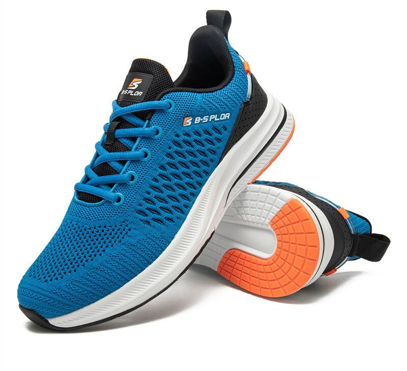 Men Running Shoes Lightweight Sport Shoes Mesh Breathable Casual Sneakers