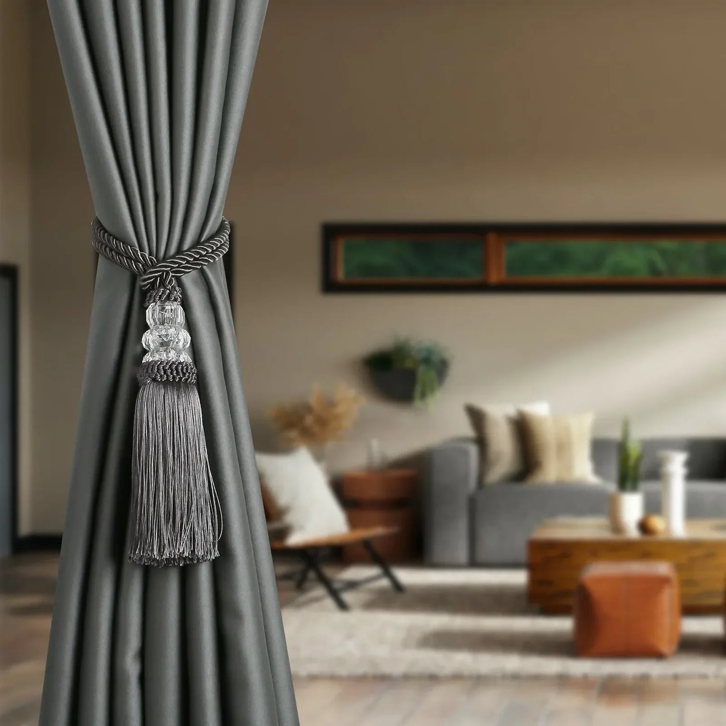 1PC Curtain Tassel Tieback