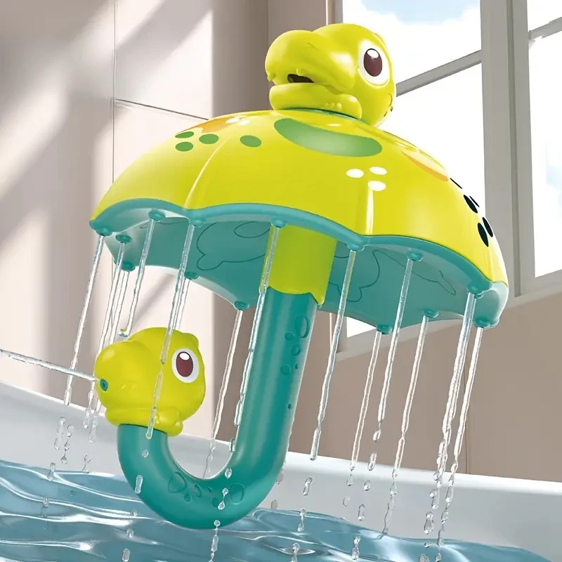 Baby Bath Toys Bath Shower Toy Dinosaur Umbrella Shower Toy