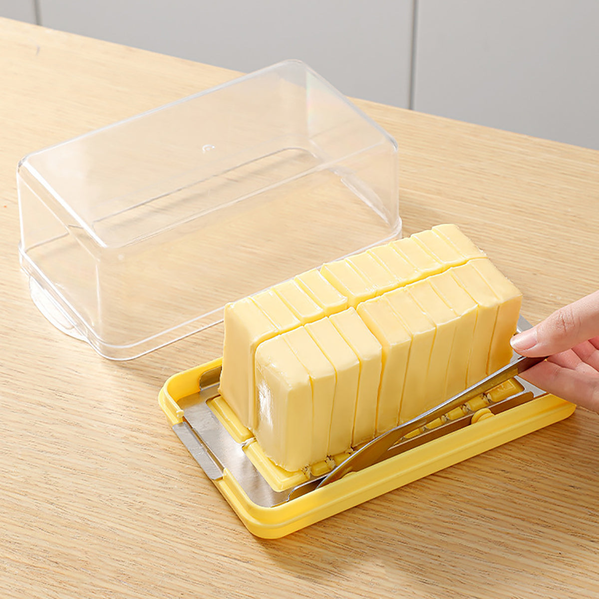 Butter Cutting Fresh-keeping Box With Lid