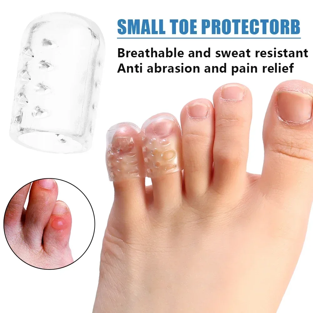 Silicone Toe Protectors Anti-Friction Breathable Toe Protector