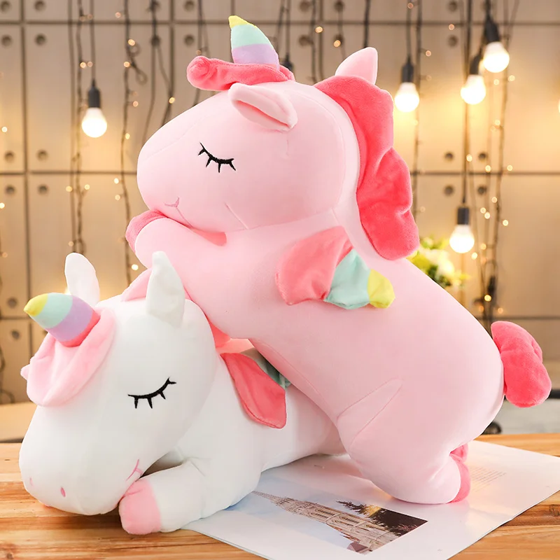 25CM Giant Size Unicorn Plush Toy Soft Stuffed Cartoon Unicorn Dolls