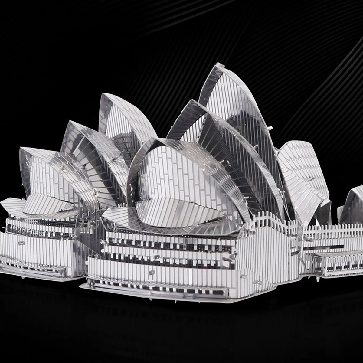 Sydney Opera House 3D Metal Puzzle model