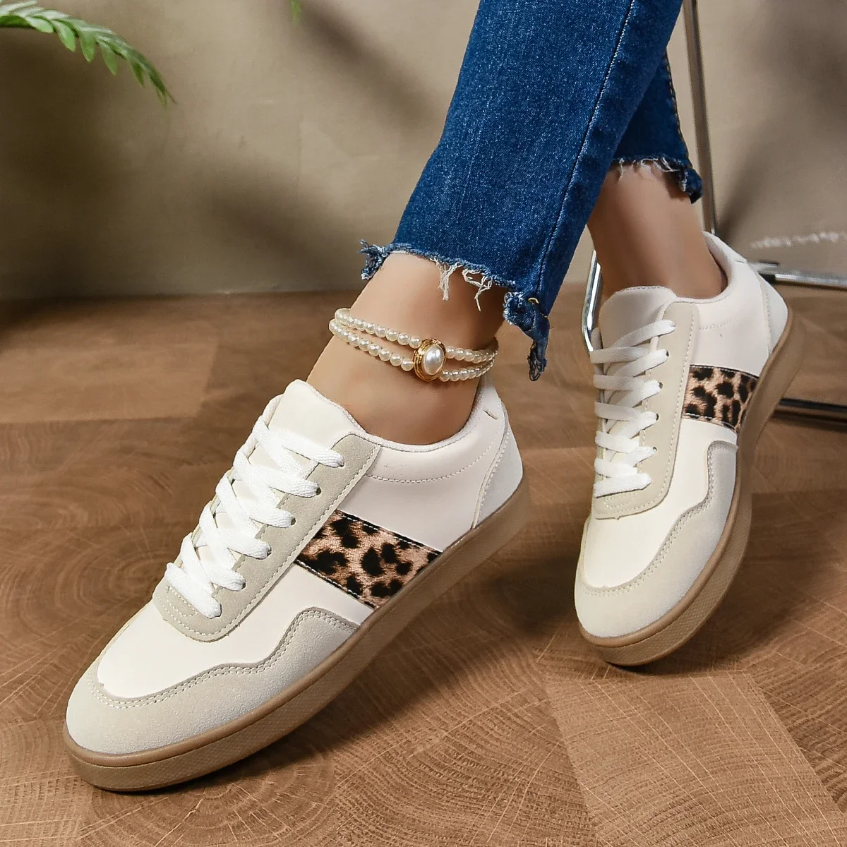 Leopard Women's Shoes Designer High Quality Sneaker