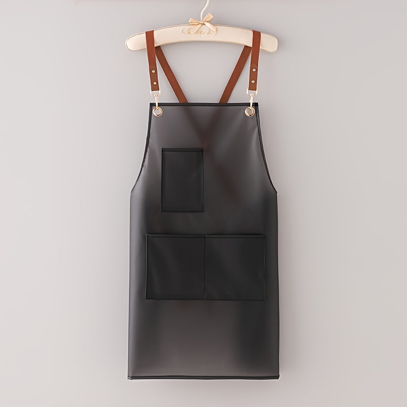 New Apron Waterproof And Oil-proof Strap