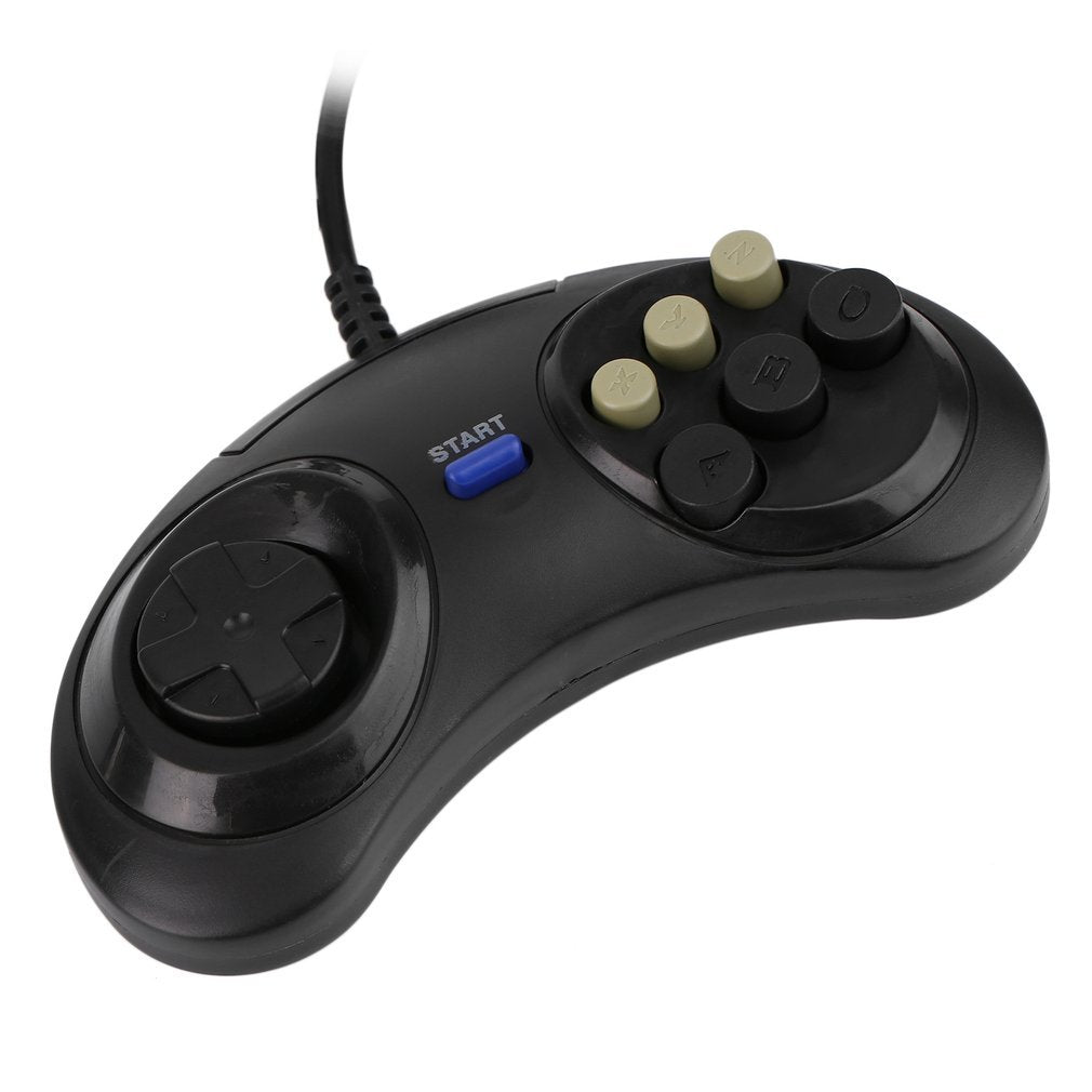 For Game Controller SEGA Genesis Megadrive for 16 Bit Handle