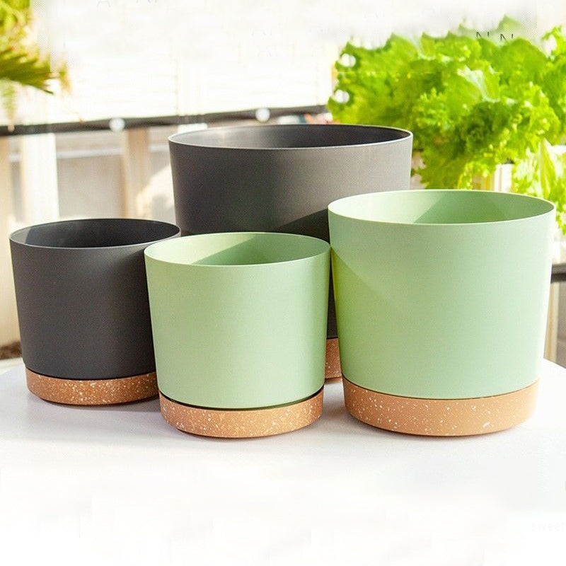 Plant Pot Circular Large Flowerpot Plastic