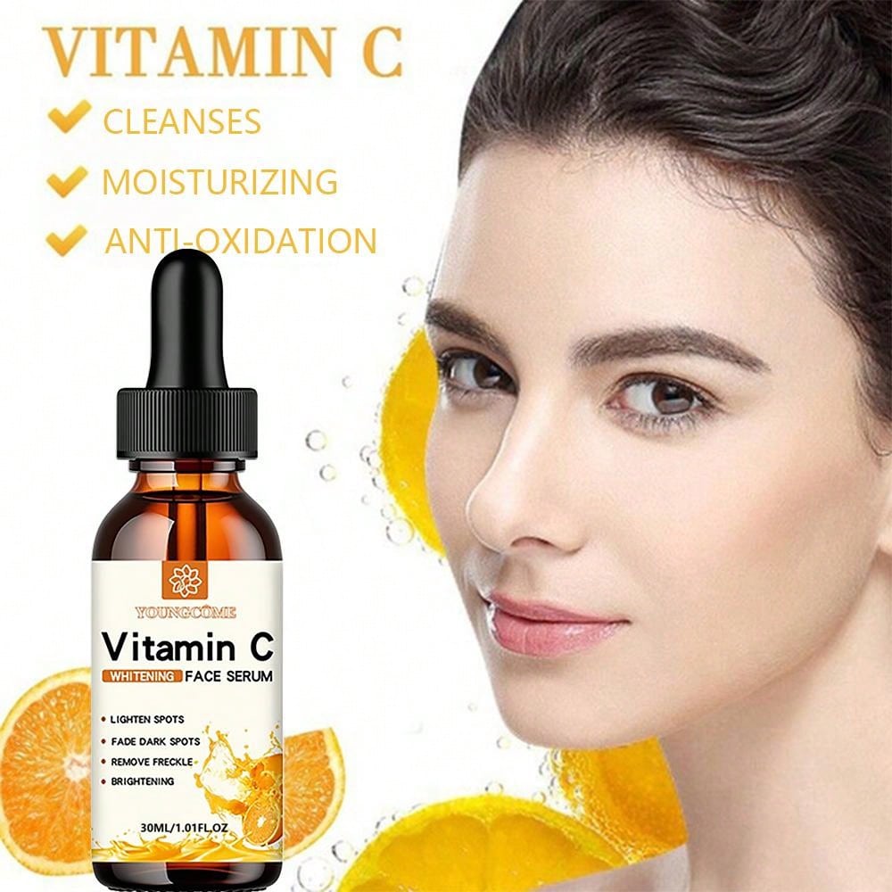 Vitamin C Facial Essence Contains Hyaluronic Acid Dark Spot Remover Moisturizing Repair