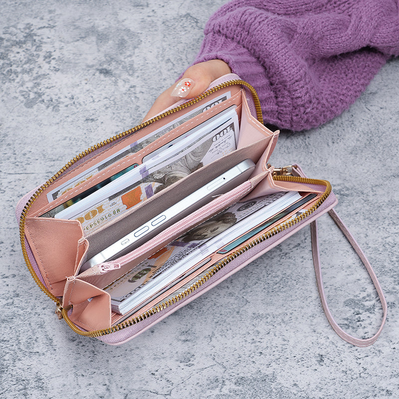 new ladies purse long Joker zipper clutch bag