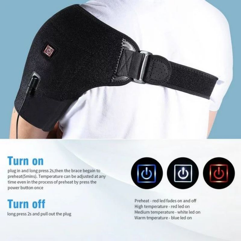 Heating Shoulder Support Belt with 3 Levels