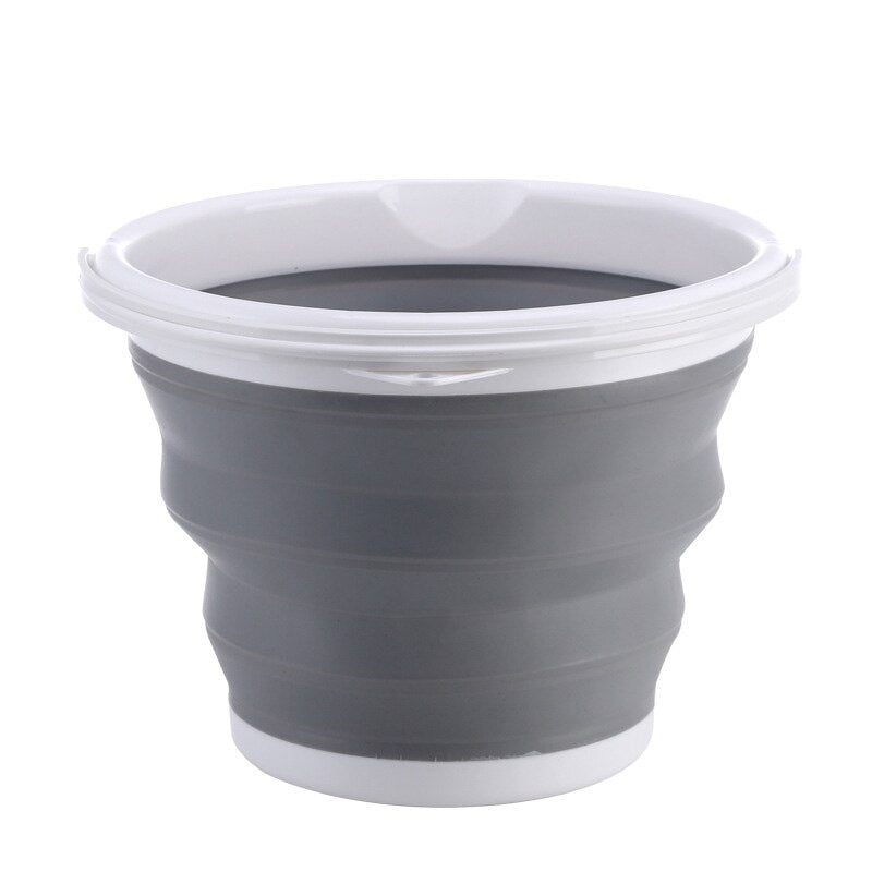3L Collapsible Bucket Portable Folding Water Bucket Car Washing