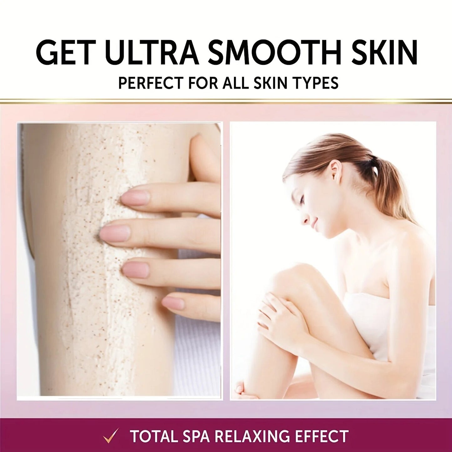 Himalayan Salt Body Scrub with Collagen and Stem Cells