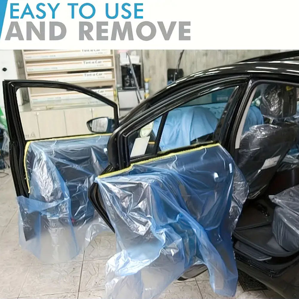 Pre-Taped Masking Film Plastic Sheeting