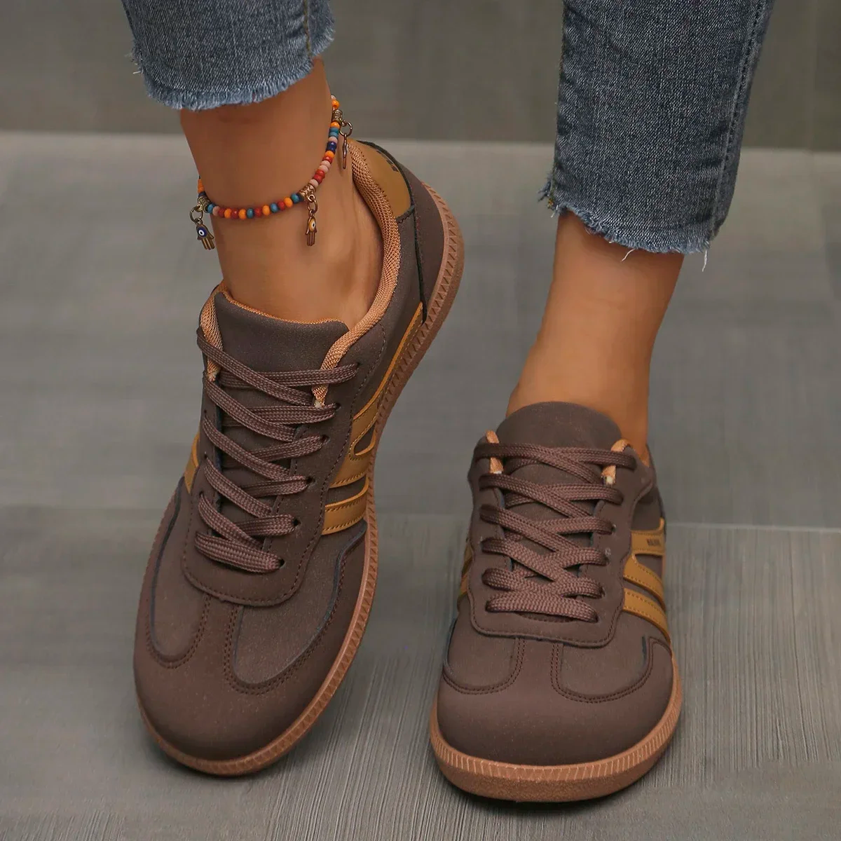 Women Sneakers 2025 Spring New Luxury Flat