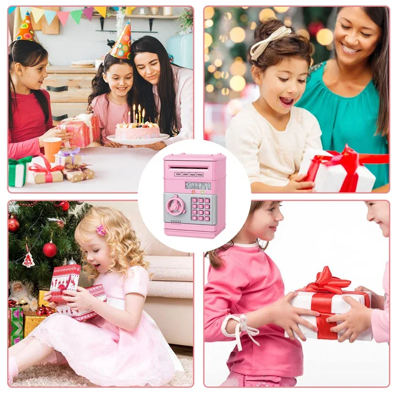 Automatic Piggy Bank with Password Lock and Counter