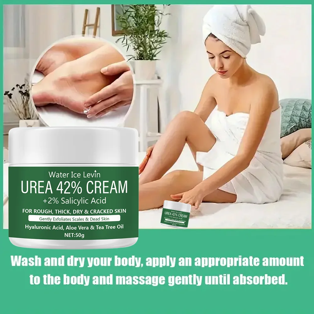 New 42% Urea Cream + 2% Salicylic acid Foot and hand Moisturizer