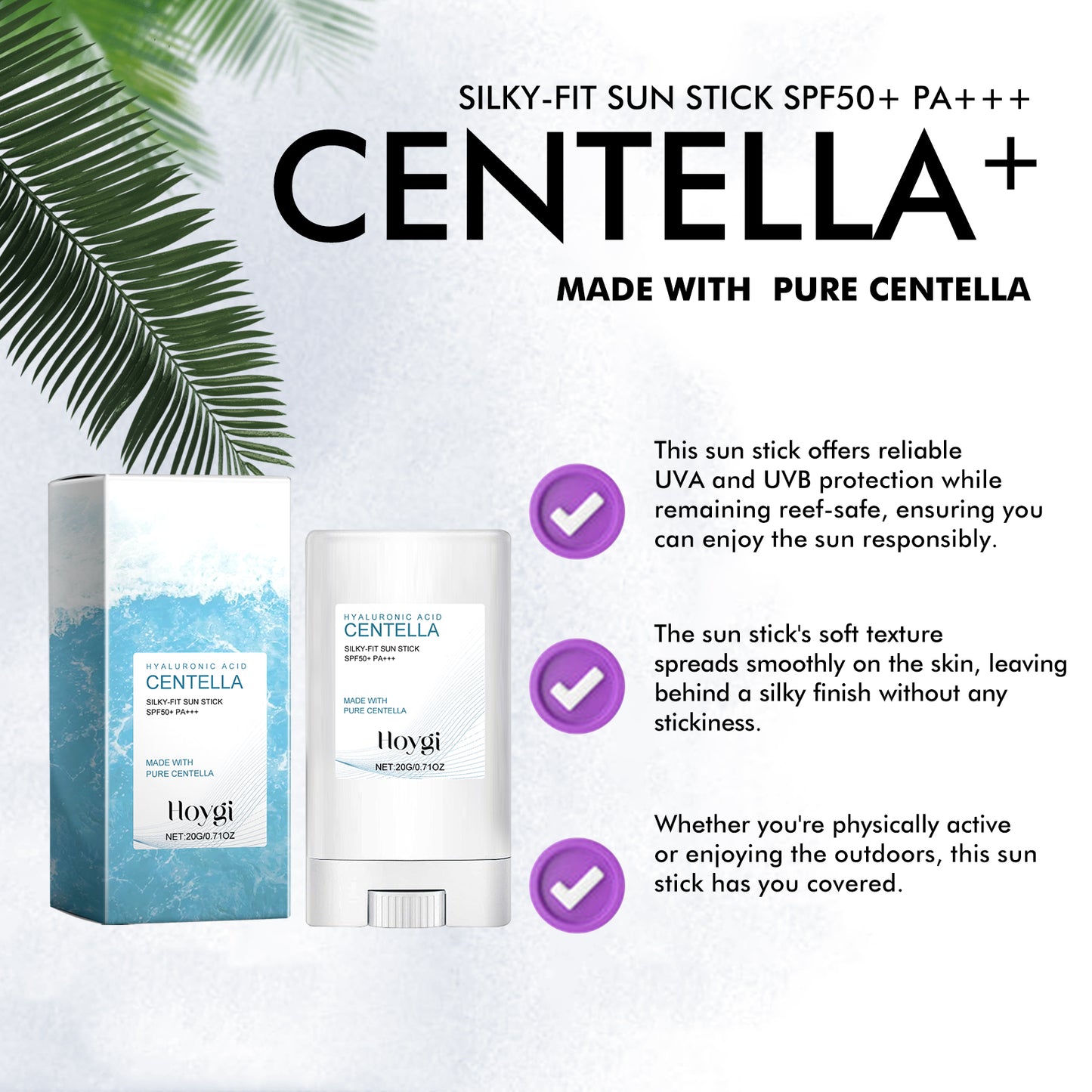 Hyaluronic Acid Sunscreen Anti Sun Solar UV Protection