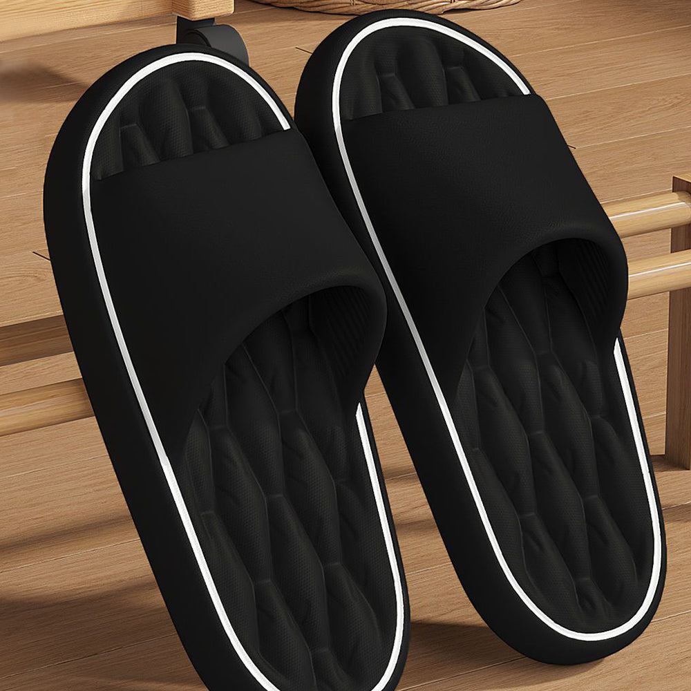 Super Light Soft Slippers Simple Fashion Slides EVA Elastic Shoes