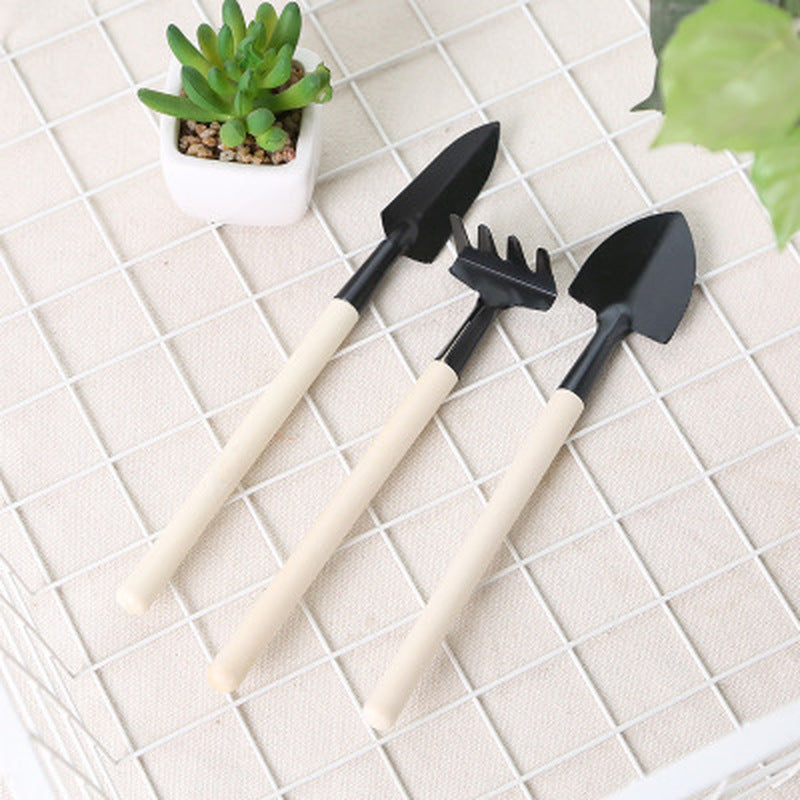 3 Pcs Plant Potted Bonsai Tool Gardening Kit Shovel