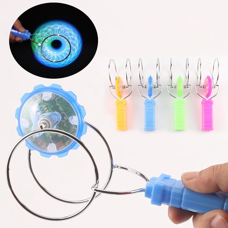 Led Magic Magnetic Orbit Spinning Top Toy