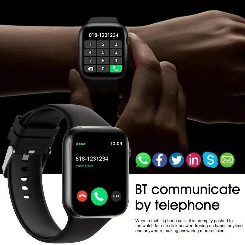 T168 Wireless Calling Smart Watch Make Answer Call Full Touch