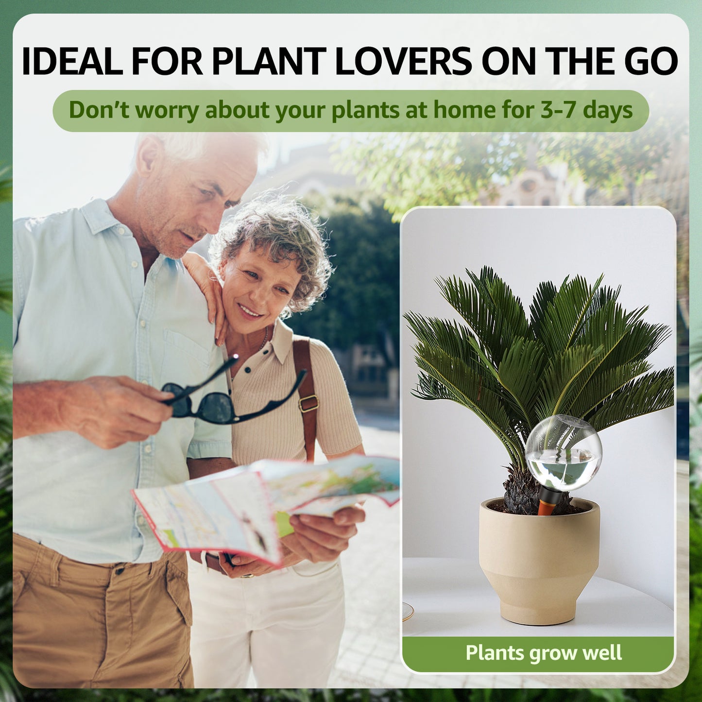 2/4Pcs 500ML Automatic Drip Irrigation System Self Watering Plant