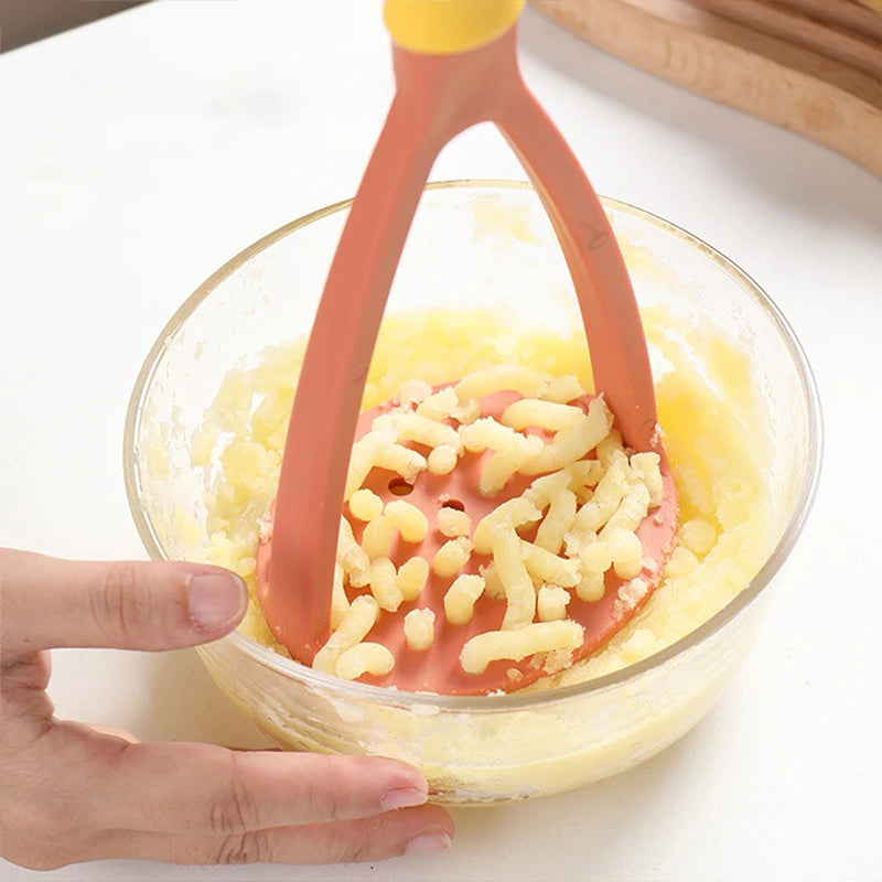 1pc Kitchen PP Pressed Potato Masher Ricer