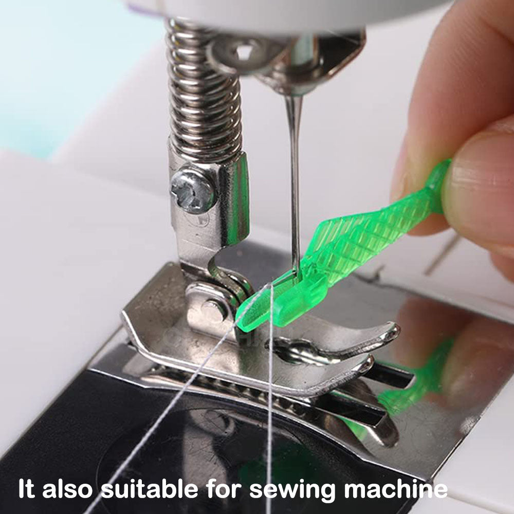 Mini Automatic Needle Threader DIY Tool