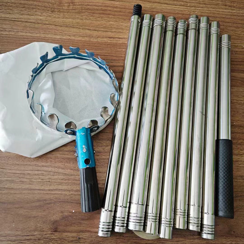 Stainless Steel Splicing Rod Fruit Picker