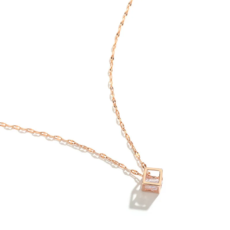 Zircon Crystal Pendant Women Necklaces
