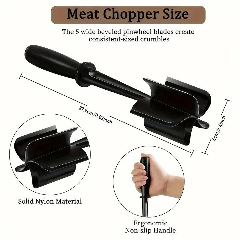 1pc Handheld Household Kitchen Meat Chopper