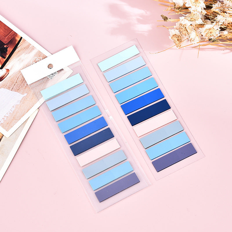 200PCS Morandi index color small size self-adhesive label