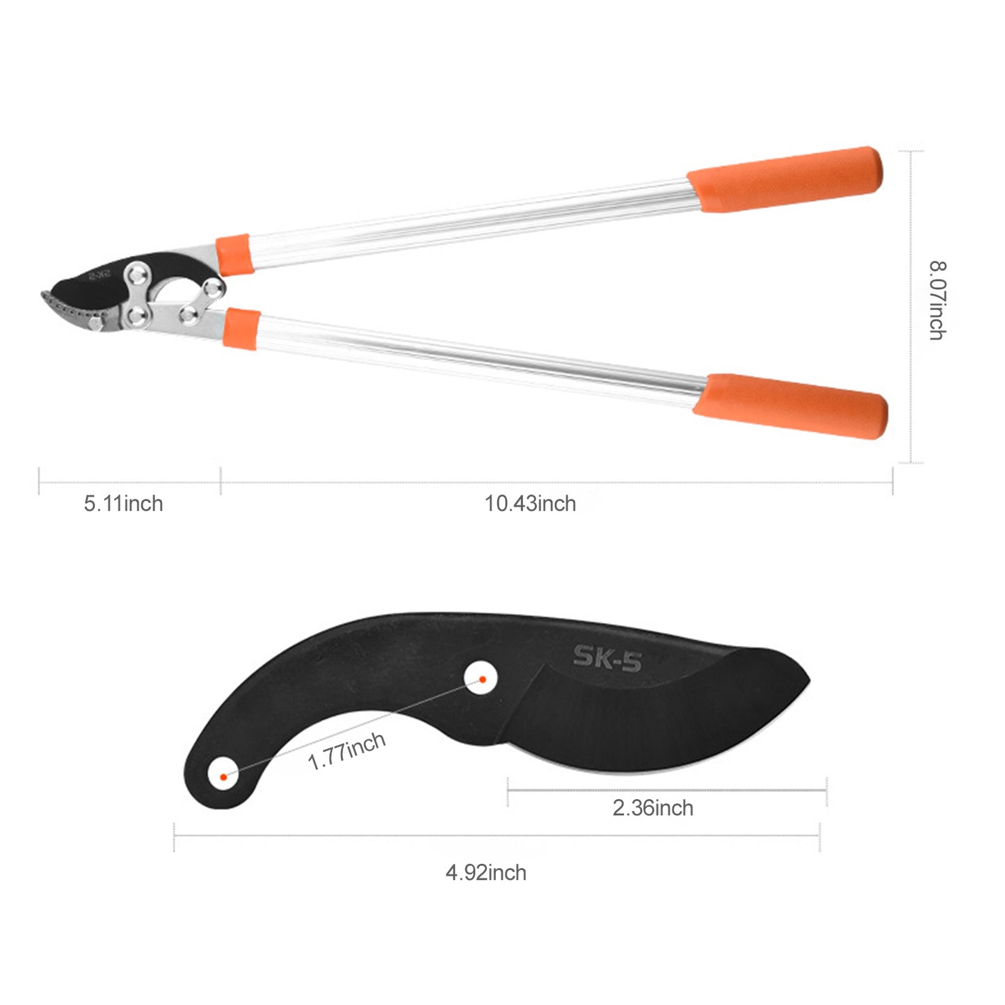 Loppers Sharp Anvil Lopper Professional Gardening Pruning Lopper