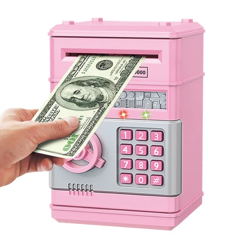 Automatic Piggy Bank with Password Lock and Counter