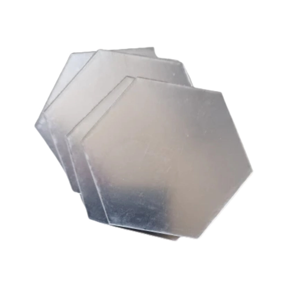 Mirror Sticker Acrylic Wall Sticker Hex Self-Adhesive Mosaic Tiles